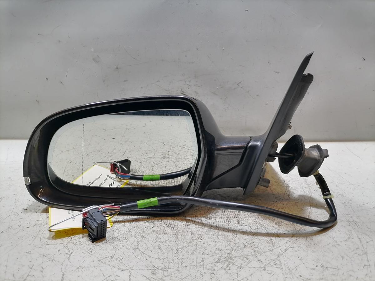 Audi A4 8K B8 original Au&szlig;enspiegel links elektrisch anklappbar automatisch abblendbar LZ7L Lavagrau Bj.2012